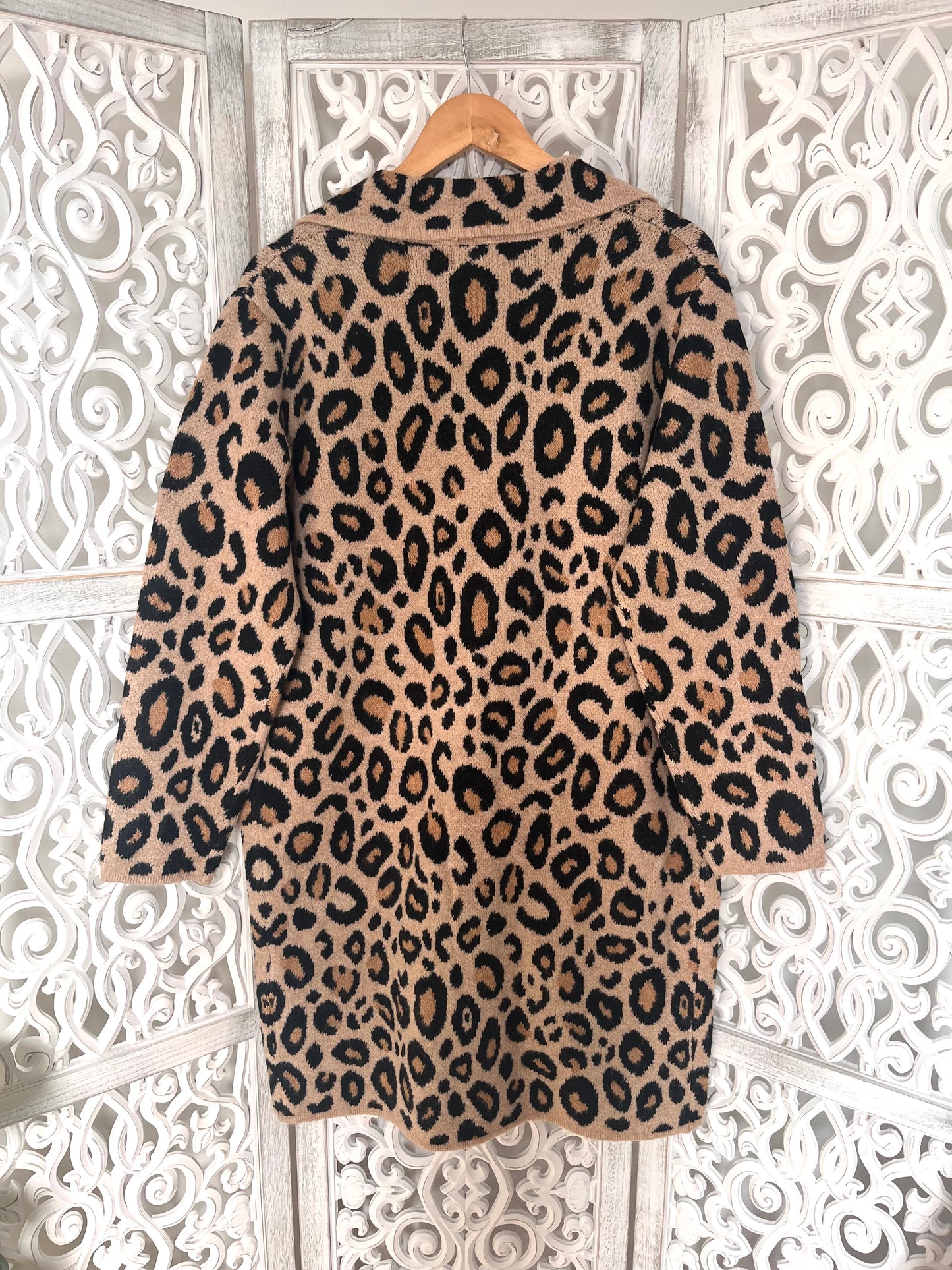 Cheetah Coatigan