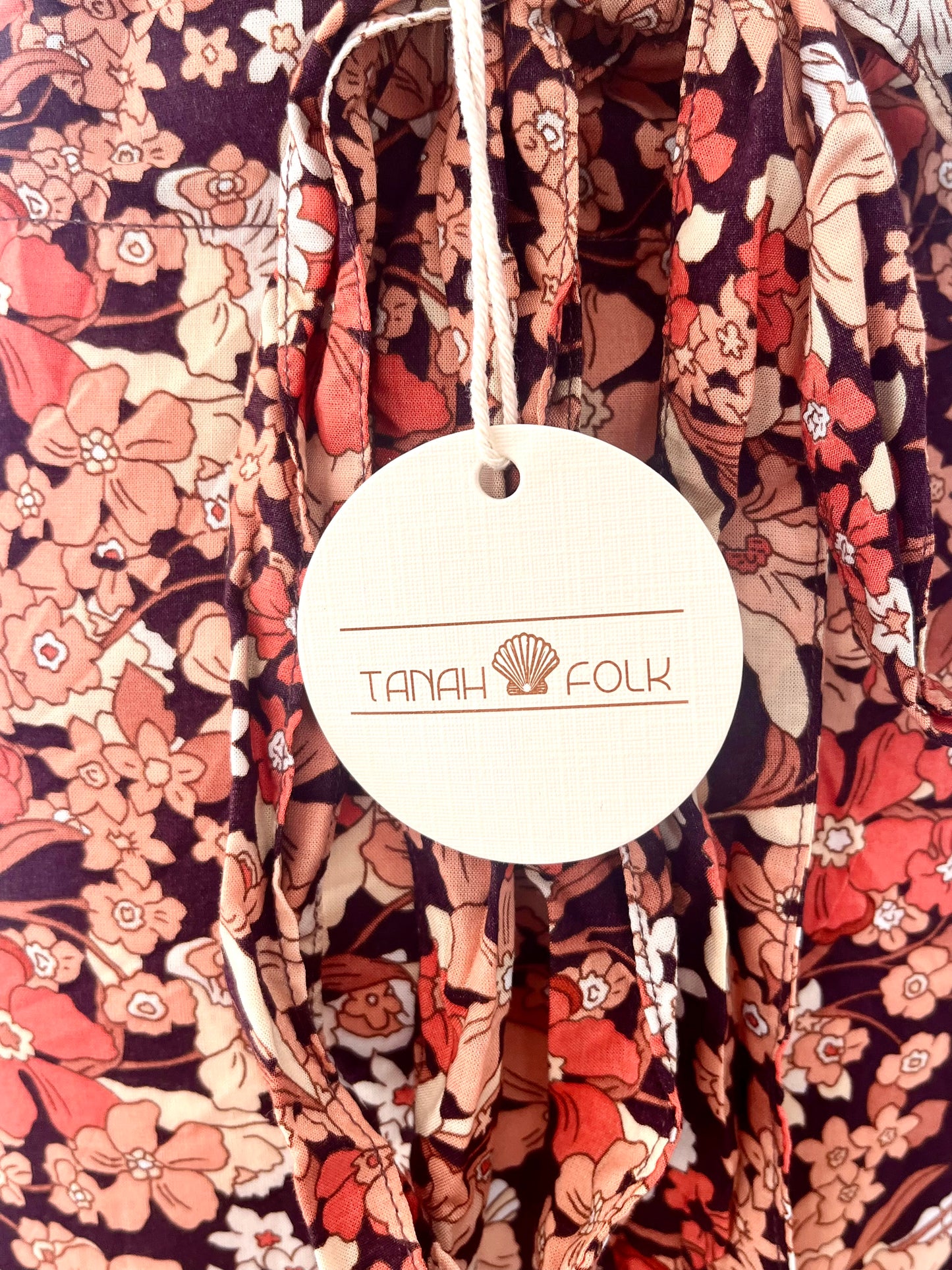 Floral Bohemian Maxi Wrap Skirt