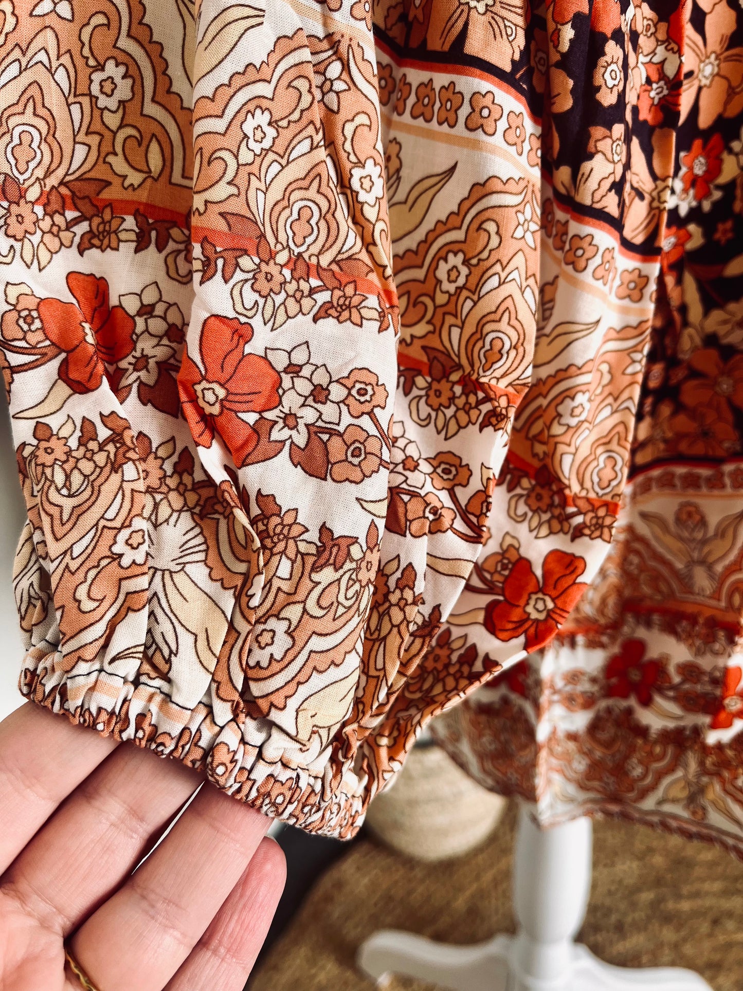 Floral Bohemian Mini Dress