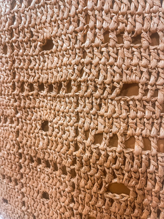 Natural Woven Boho Bag