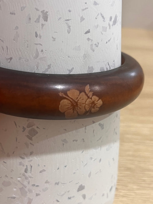 Wooden Flower Bracelet