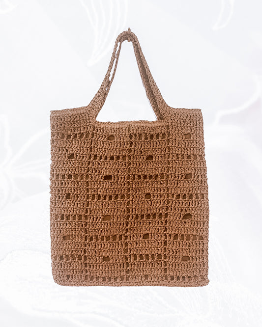 Natural Woven Boho Bag