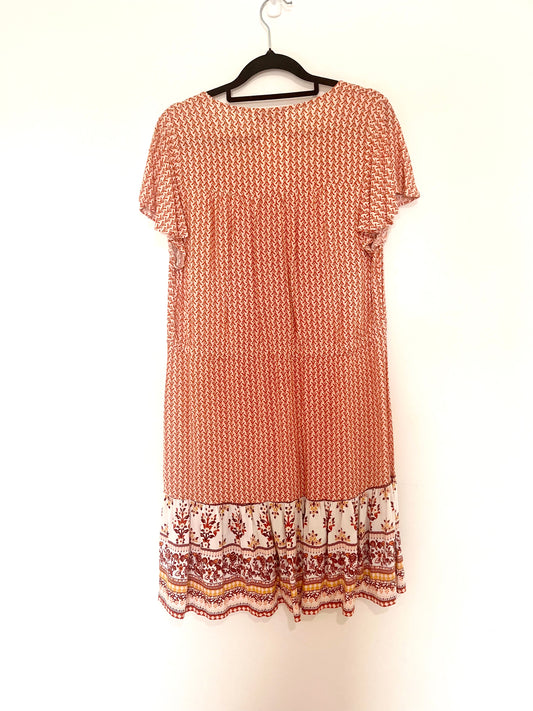 Floral Mini Dress Size 10