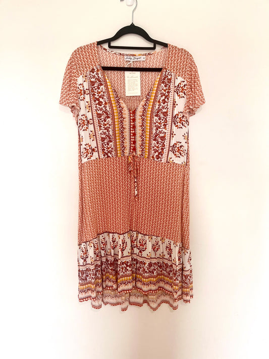 Floral Mini Dress Size 10