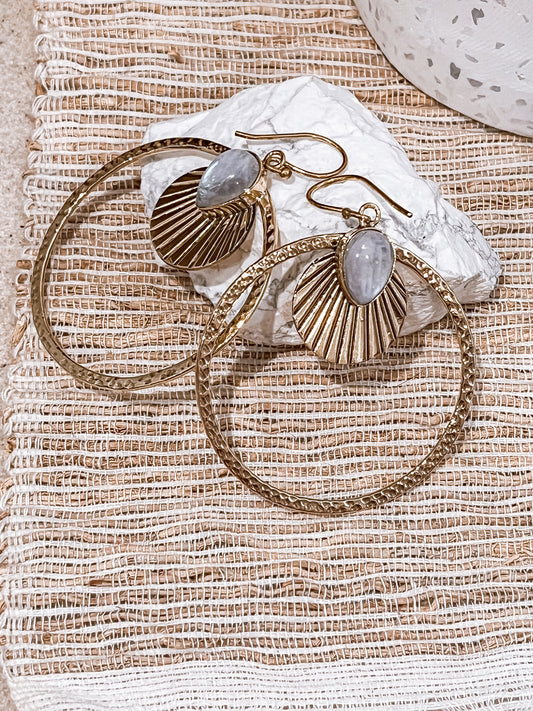 Moonstone Earrings