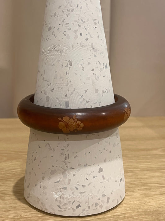 Wooden Flower Bracelet