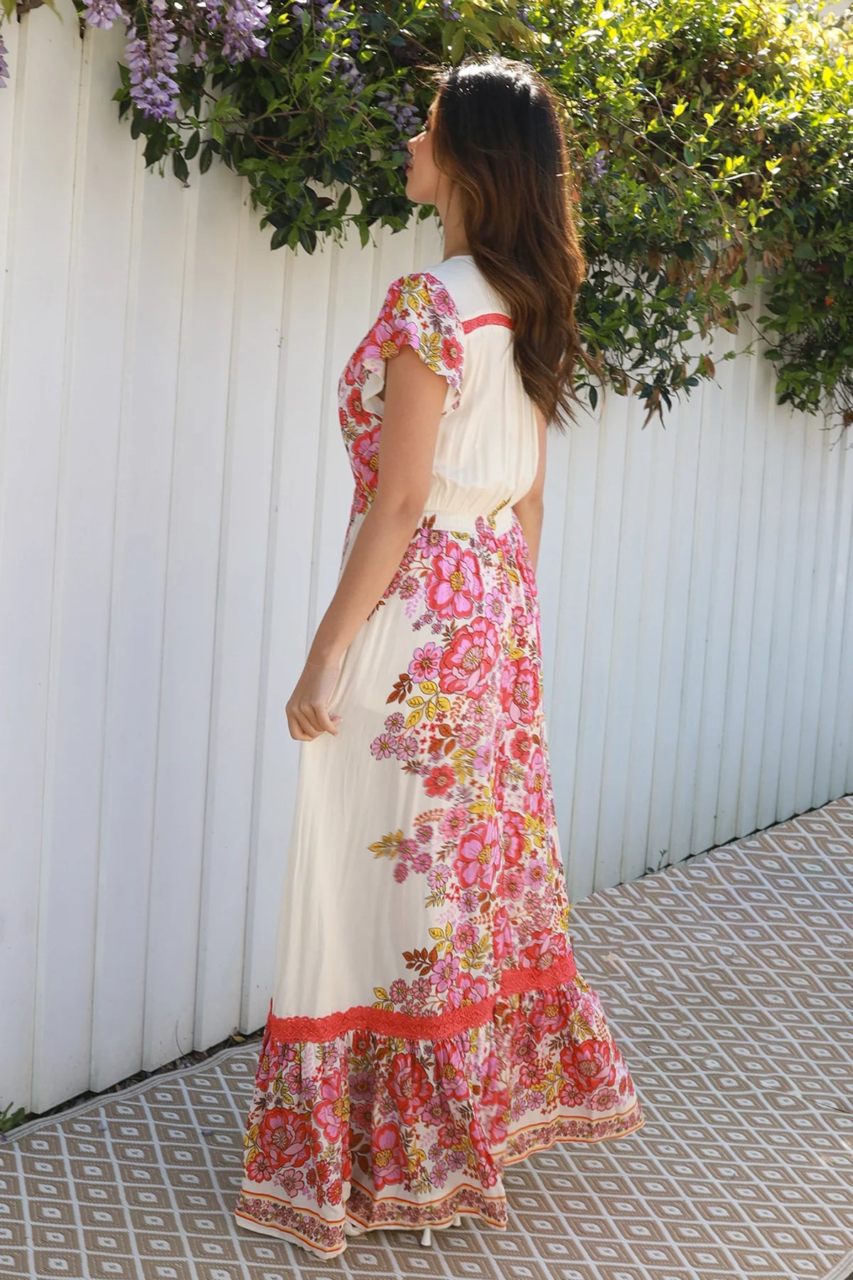 Floral Boho Retro Dress