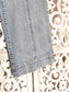 Ava 70s Wide Leg Jean - Light blue