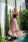 Floral Bohemian Maxi Wrap Skirt