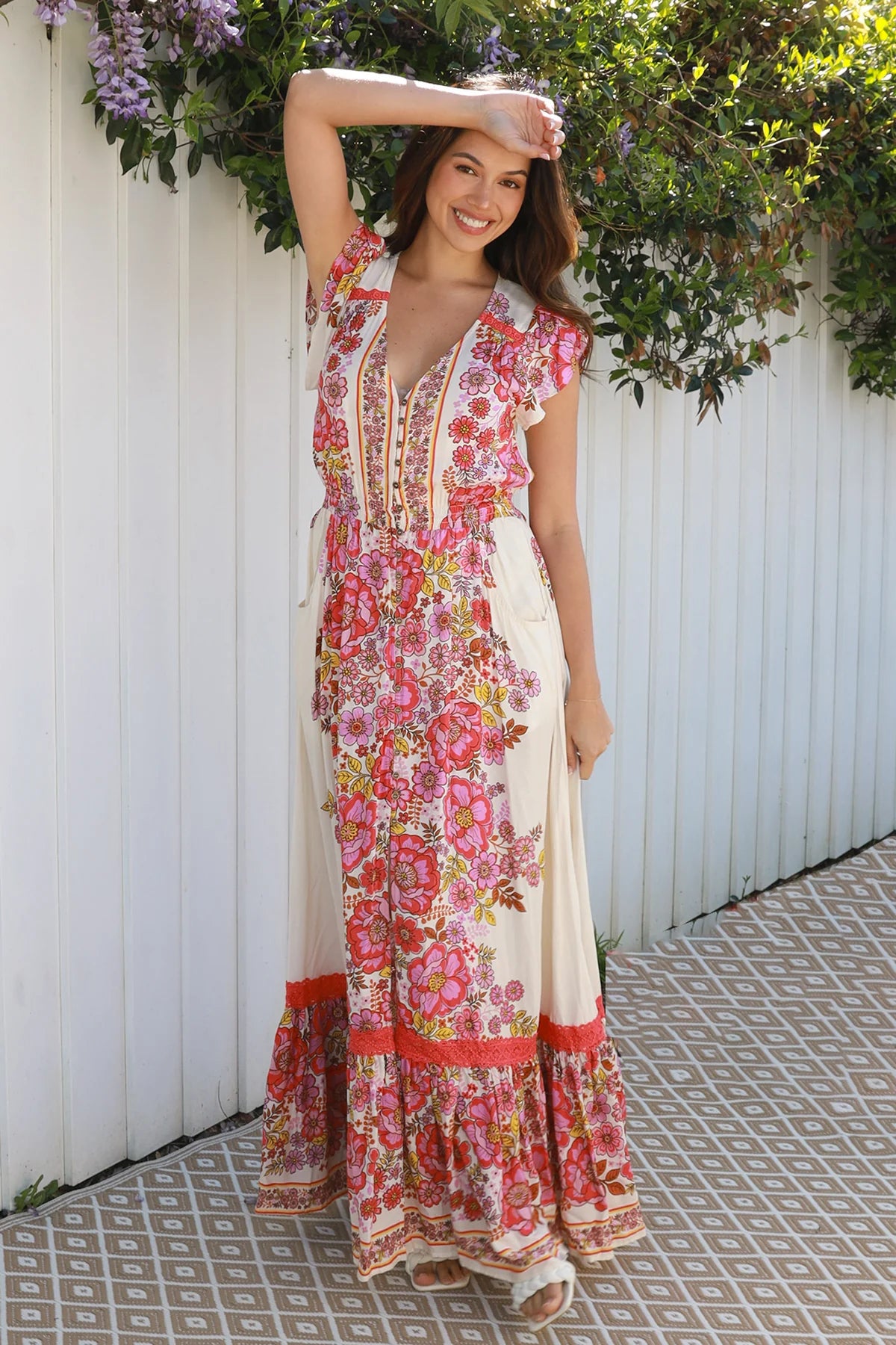 Floral Boho Retro Dress