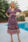Bella Floral Midi Dress