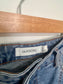 A line Denim Maxi Skirt - Size 8 Preloved