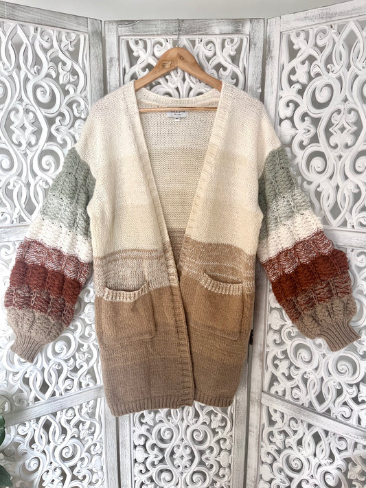 Sage & Rust Chunky Knit